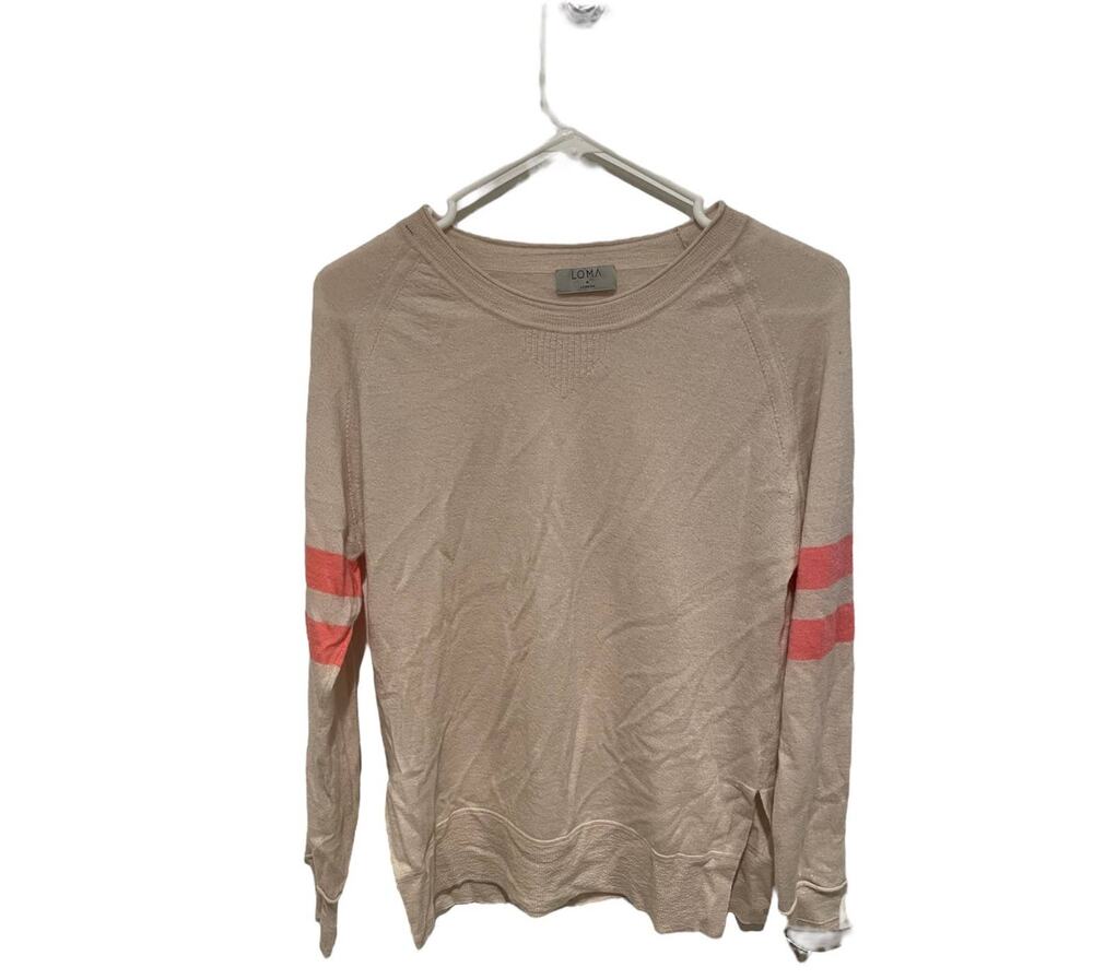 Loma London cashmere sweater beige small